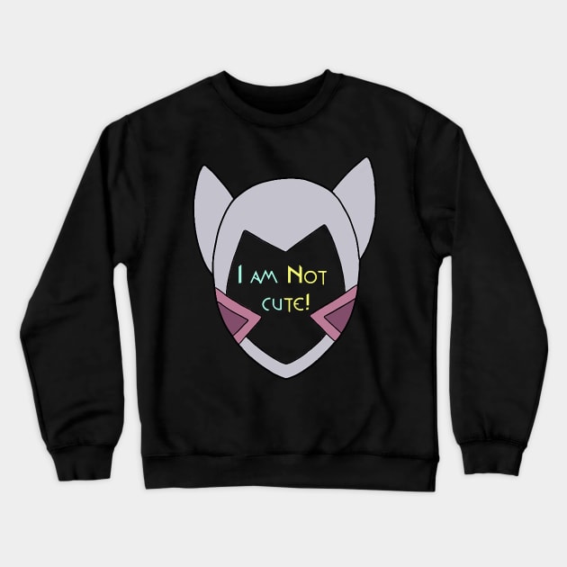 Catra Space Helmet Crewneck Sweatshirt by CaveofNerdom